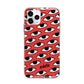 Red Eyes Custom Apple iPhone 11 Pro Max in Silver with Bumper Case
