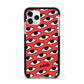 Red Eyes Custom Apple iPhone 11 Pro in Silver with Black Impact Case