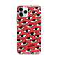 Red Eyes Custom Apple iPhone 11 Pro in Silver with Bumper Case