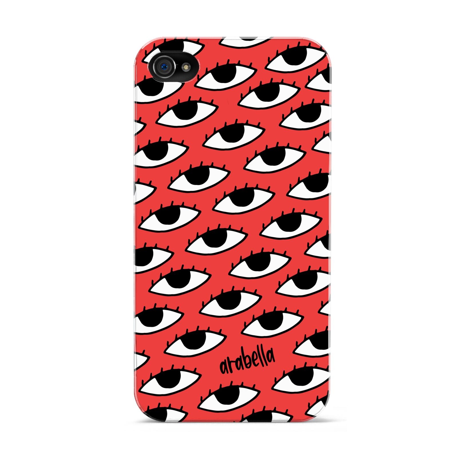 Red Eyes Custom Apple iPhone 4s Case