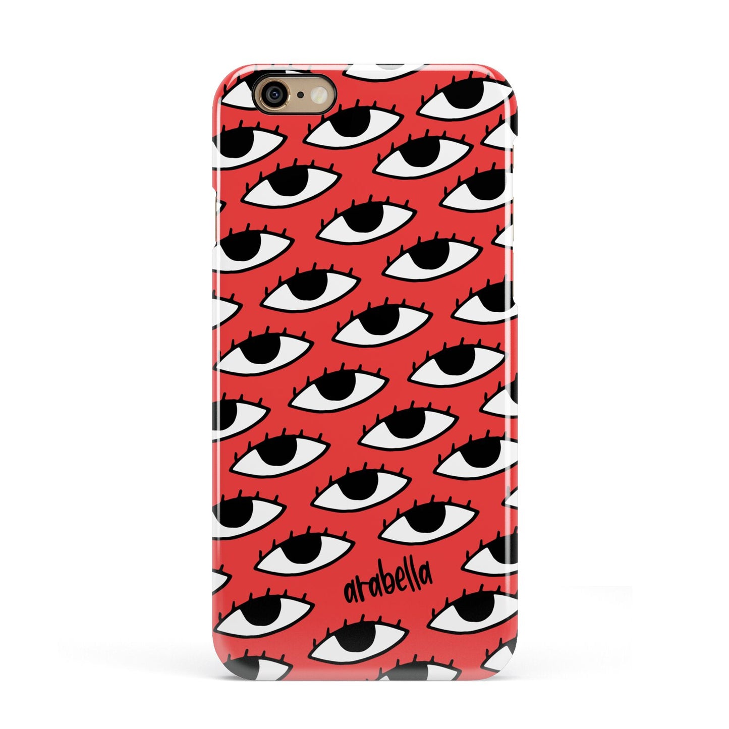 Red Eyes Custom Apple iPhone 6 3D Snap Case