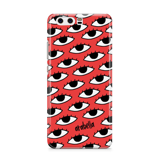 Red Eyes Custom Huawei P10 Phone Case