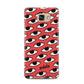 Red Eyes Custom Samsung Galaxy A5 2016 Case on gold phone