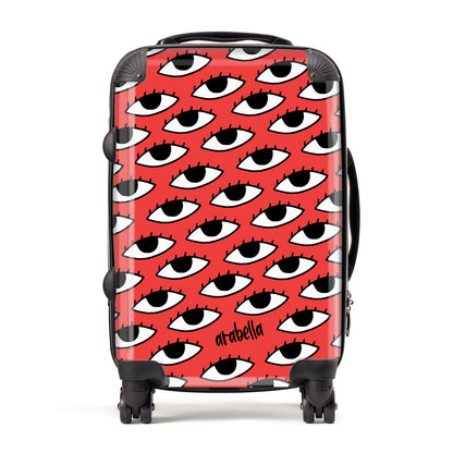 Red Eyes Custom Suitcase