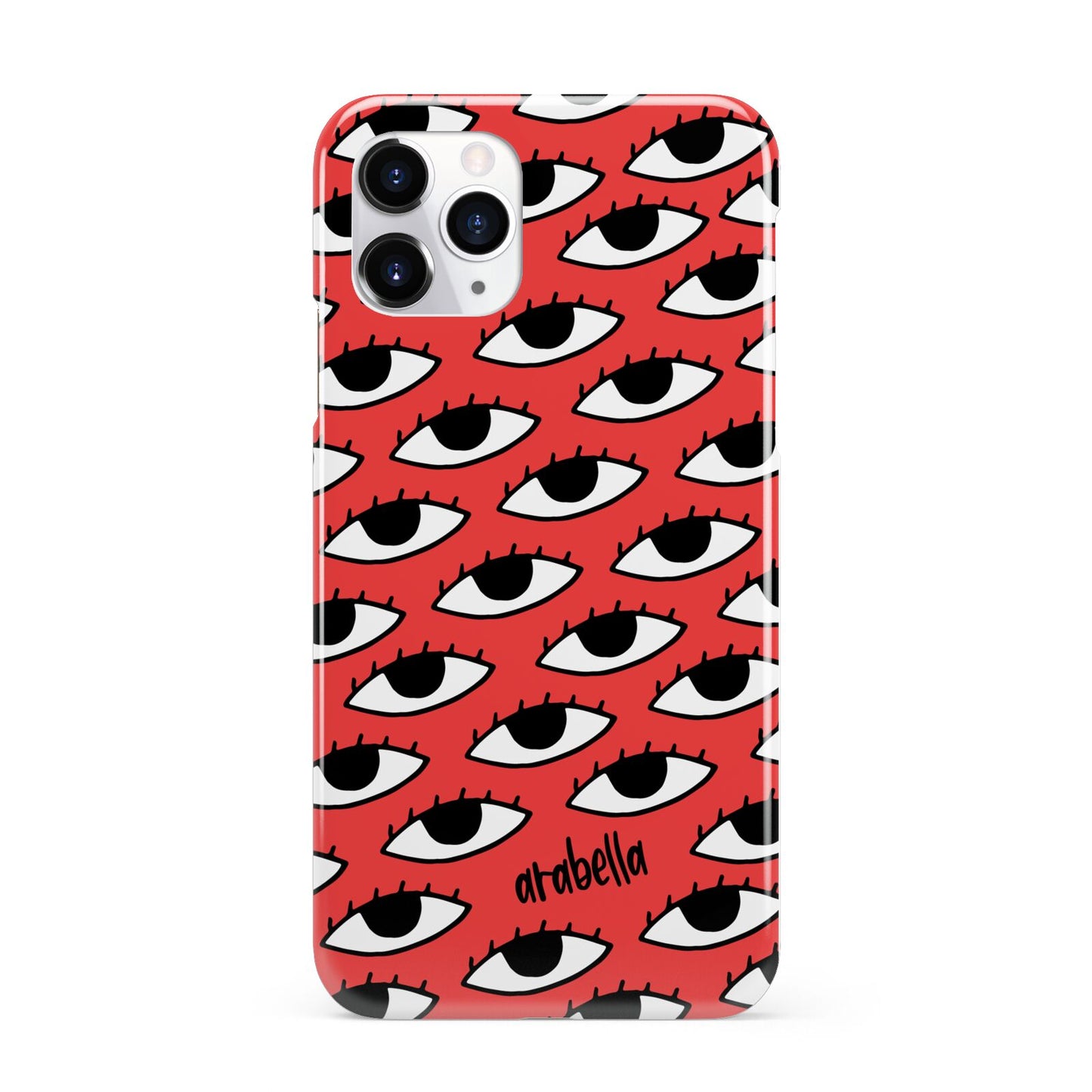Red Eyes Custom iPhone 11 Pro 3D Snap Case
