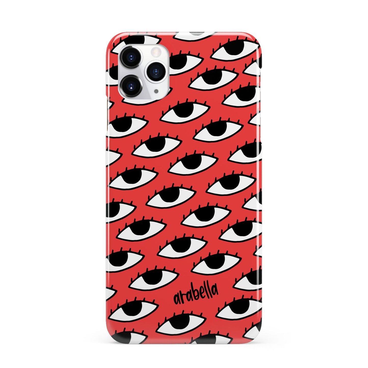 Red Eyes Custom iPhone 11 Pro Max 3D Snap Case
