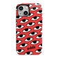 Red Eyes Custom iPhone 13 Mini Full Wrap 3D Tough Case