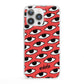 Red Eyes Custom iPhone 13 Pro Clear Bumper Case