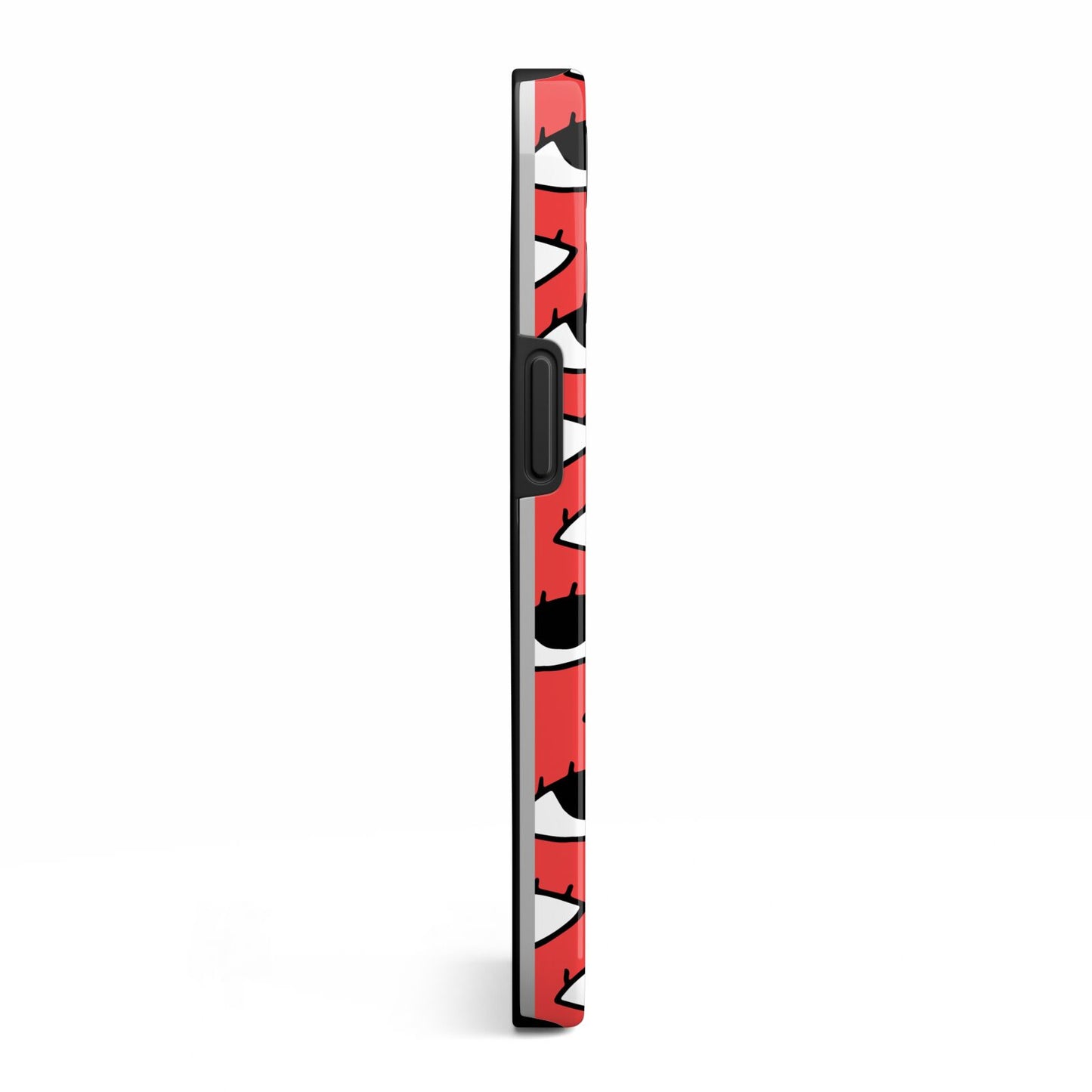 Red Eyes Custom iPhone 13 Pro Side Image 3D Tough Case