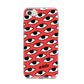 Red Eyes Custom iPhone 8 Bumper Case on Silver iPhone