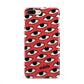 Red Eyes Custom iPhone 8 Plus 3D Snap Case on Gold Phone