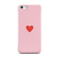 Red Heart Apple iPhone 5c Case
