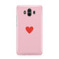 Red Heart Huawei Mate 10 Protective Phone Case