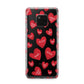 Red Hearts Couples Personalised Huawei Mate 20 Pro Phone Case