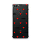 Red Hearts with Couple s Names Huawei Y9 2018