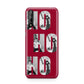 Red Ho Ho Ho Photo Upload Christmas Huawei Enjoy 10s Phone Case
