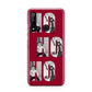 Red Ho Ho Ho Photo Upload Christmas Huawei P20 Lite 5G Phone Case