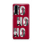 Red Ho Ho Ho Photo Upload Christmas Huawei P30 Pro Phone Case