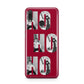 Red Ho Ho Ho Photo Upload Christmas Huawei Y9 2019