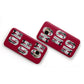 Red Ho Ho Ho Photo Upload Christmas Samsung Galaxy Case Flat Overview