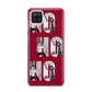 Red Ho Ho Ho Photo Upload Christmas Samsung M12 Case