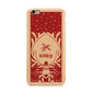 Red Personalised Rudolph Apple iPhone 6 Plus 3D Tough Case