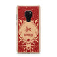 Red Personalised Rudolph Huawei Mate 20 Phone Case