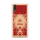 Red Personalised Rudolph Huawei P20 Phone Case