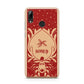 Red Personalised Rudolph Huawei Y7 2019