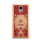 Red Personalised Rudolph Samsung Galaxy Note 4 Case