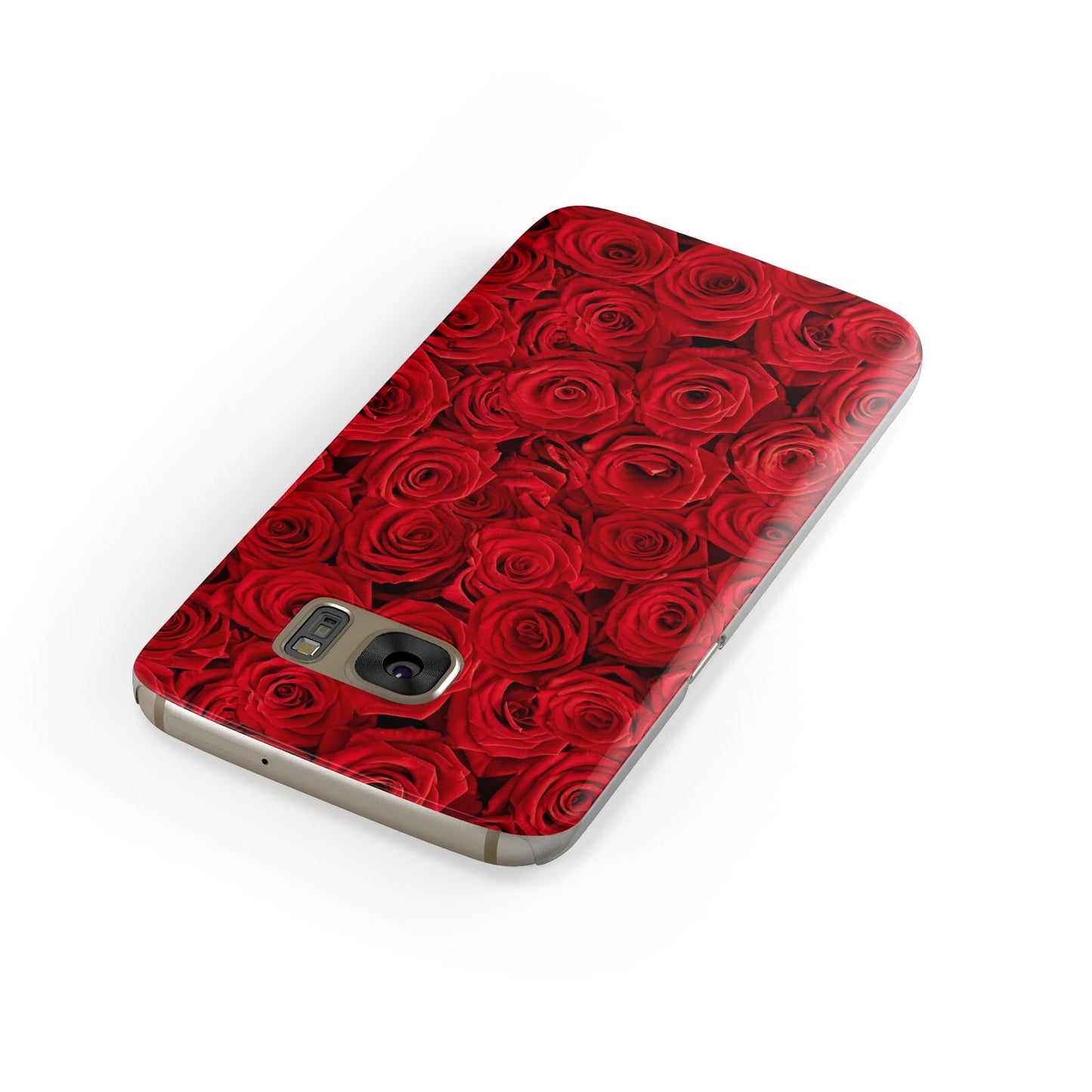 Red Rose Samsung Galaxy Case Front Close Up