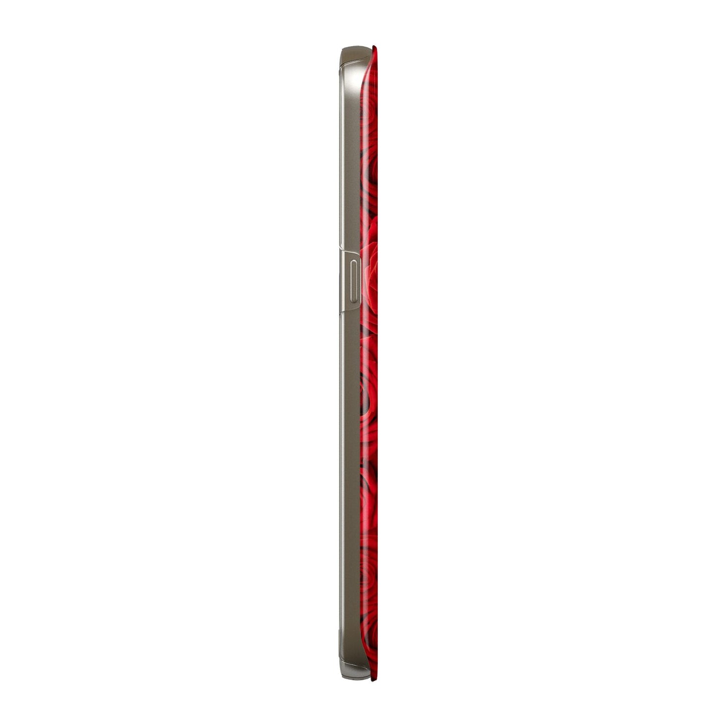 Red Rose Samsung Galaxy Case Side View
