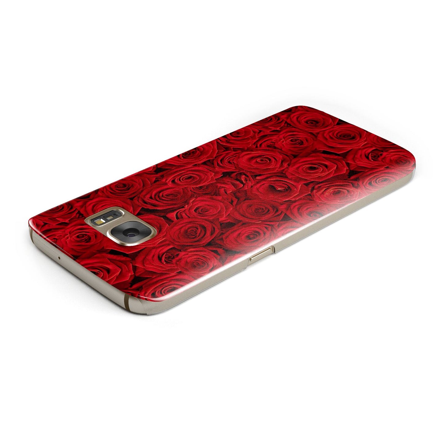 Red Rose Samsung Galaxy Case Top Cutout
