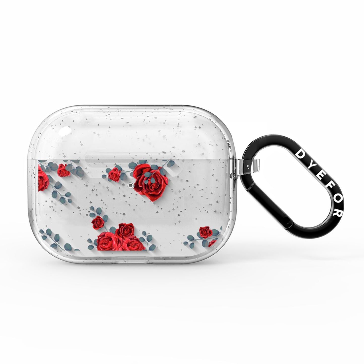 Red Roses AirPods Pro Glitter Case