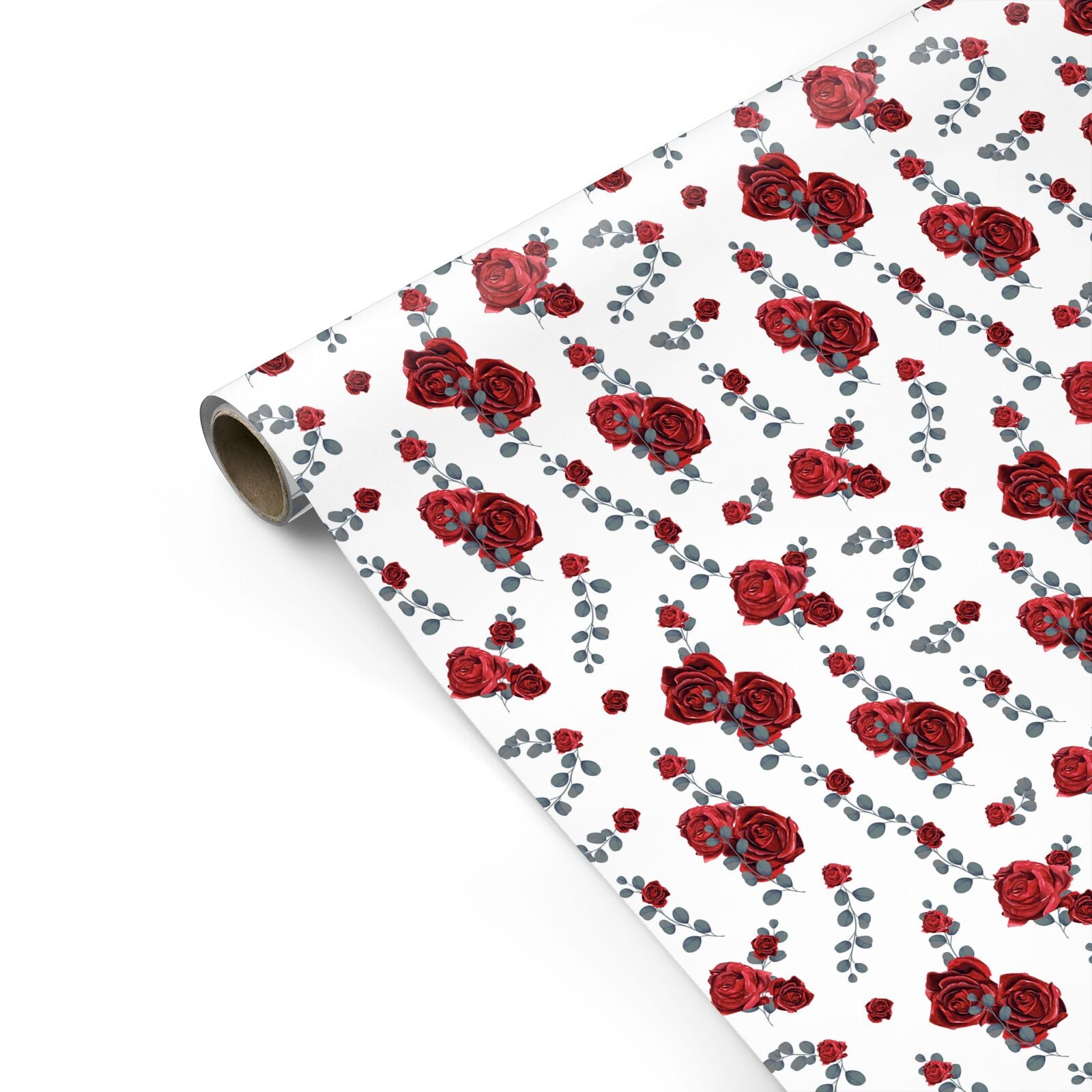 Red Roses Wrapping Paper – Dyefor