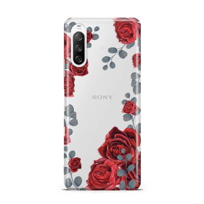 Red Roses Sony Xperia 10 III Case