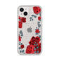 Red Roses iPhone 14 Plus Glitter Tough Case Starlight
