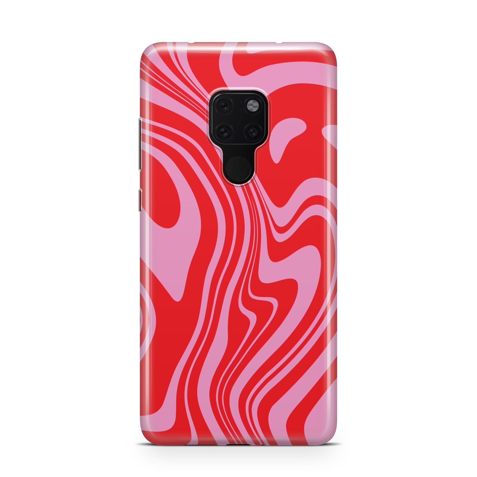 Red Swirl Huawei Mate 20 Phone Case