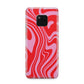 Red Swirl Huawei Mate 20 Pro Phone Case