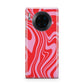 Red Swirl Huawei Mate 30 Pro Phone Case