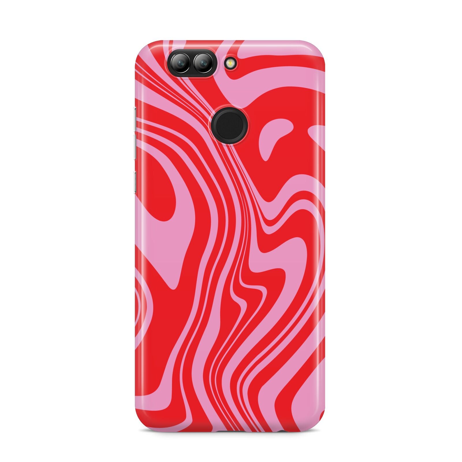 Red Swirl Huawei Nova 2s Phone Case