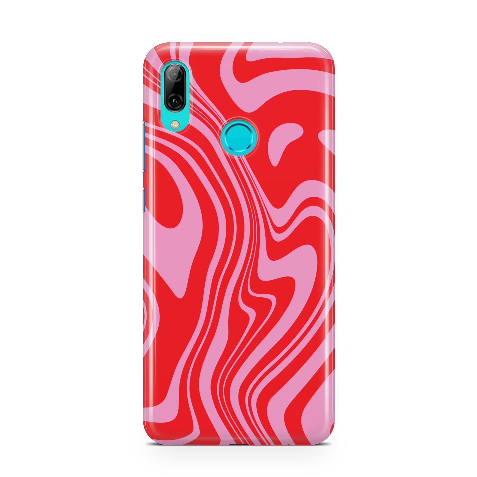 Red Swirl Huawei P Smart 2019 Case