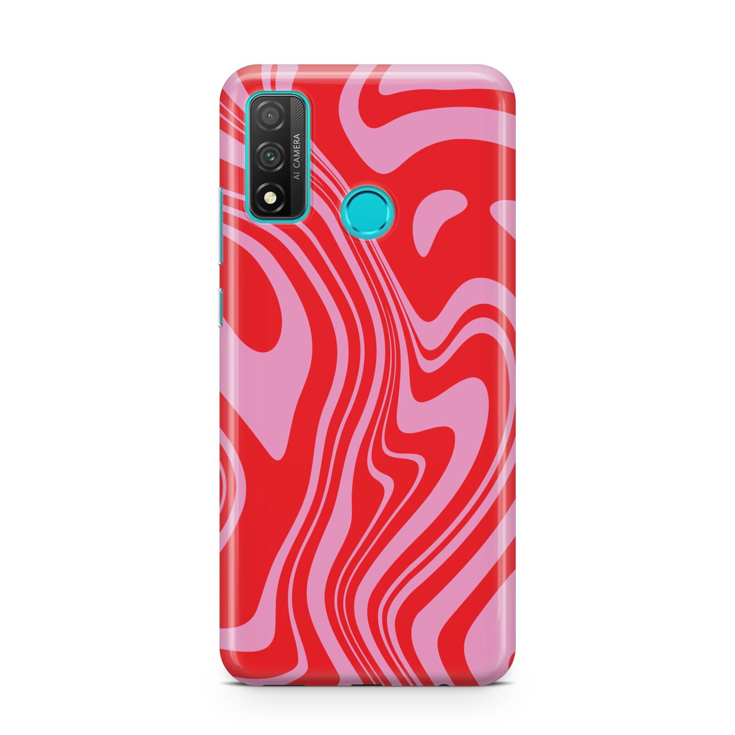 Red Swirl Huawei P Smart 2020