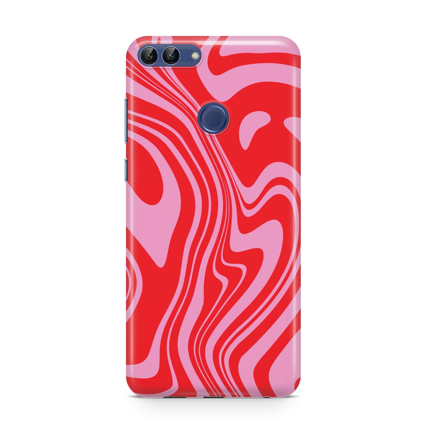 Red Swirl Huawei P Smart Case