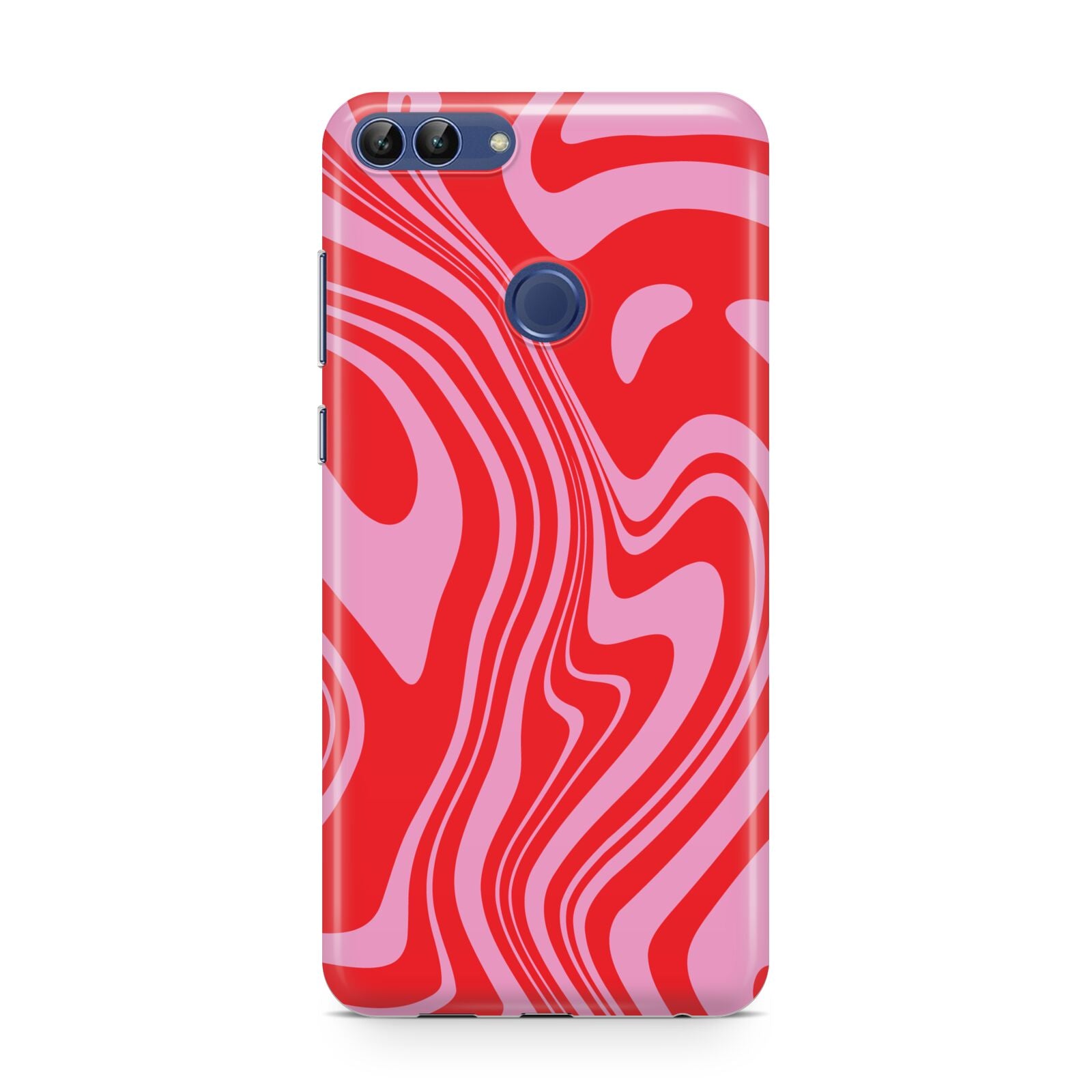 Red Swirl Huawei P Smart Case