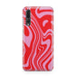 Red Swirl Huawei P20 Pro Phone Case