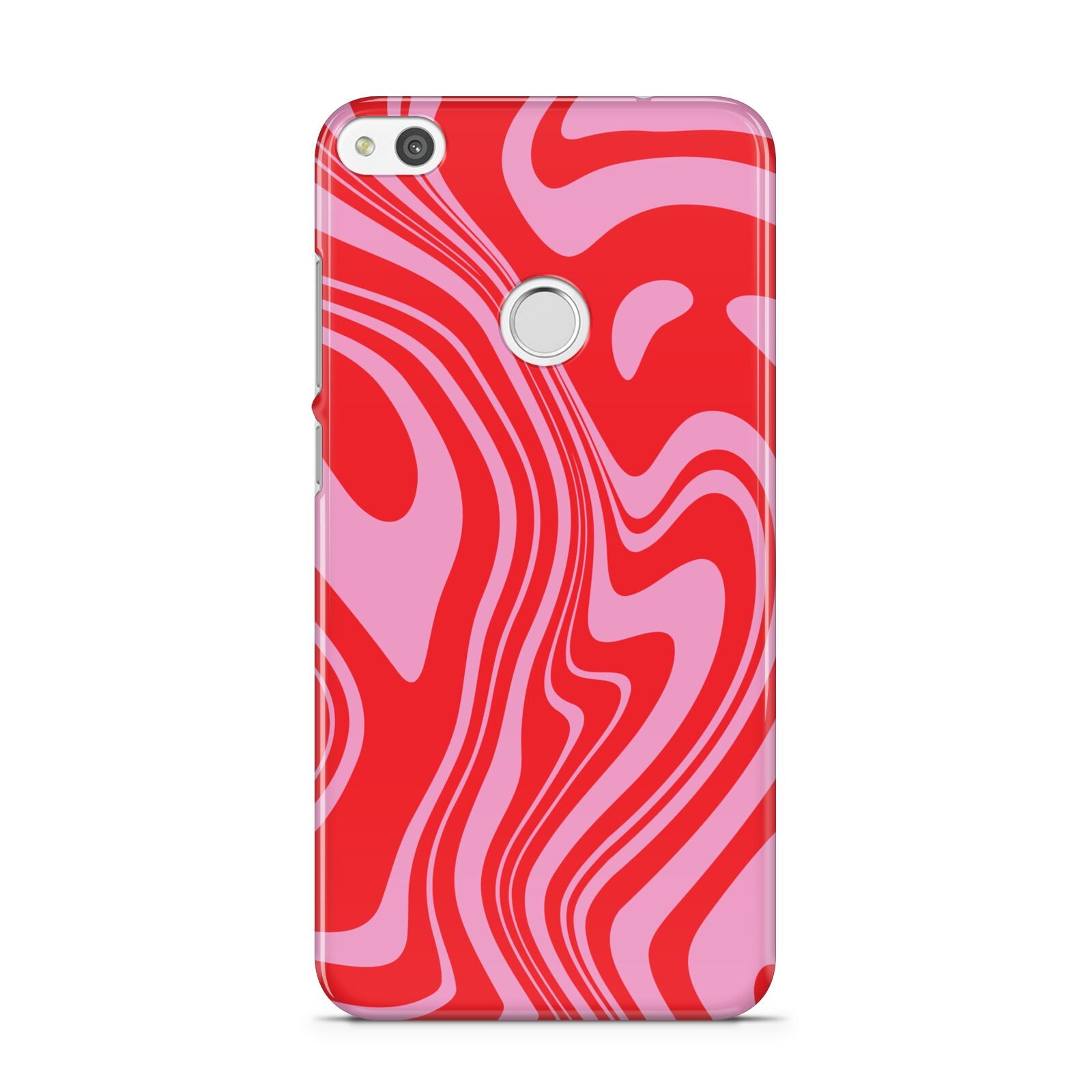 Red Swirl Huawei P8 Lite Case