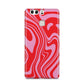 Red Swirl Huawei P9 Case