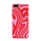 Red Swirl Huawei Y5 Prime 2018 Phone Case