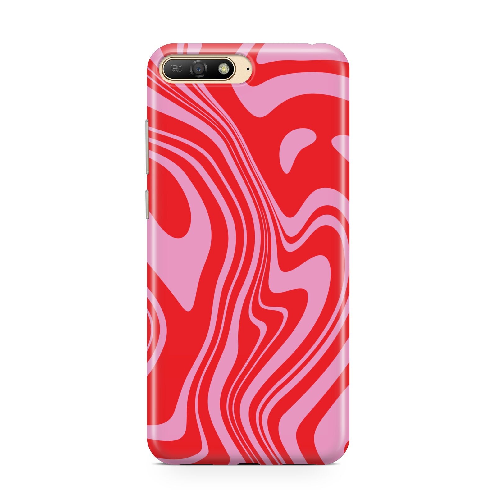 Red Swirl Huawei Y6 2018